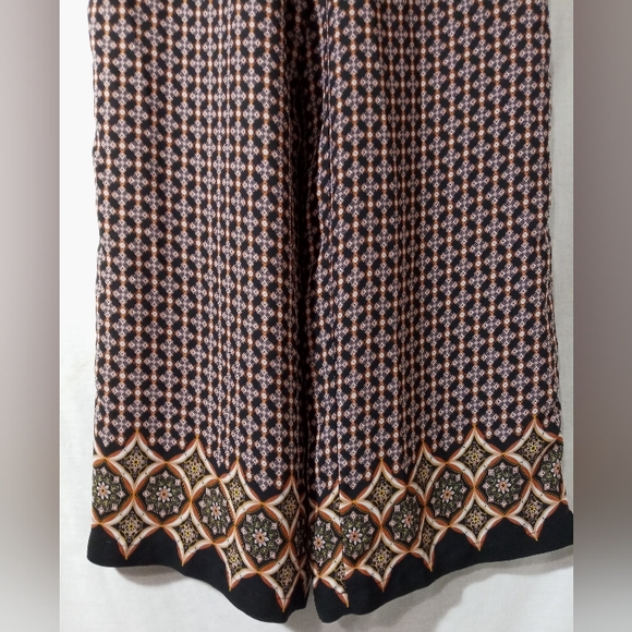 Max Studio Printed Wide Leg Pants - Picture 5 of 6